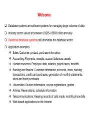 CIS 4301 Spring 2023 Lecture 01 1 Pdf Welcome Database Systems Are