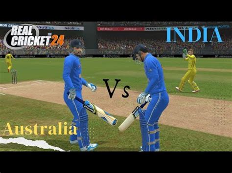 India Vs Australia Matches Who Is Winner Real Cricket Game Play