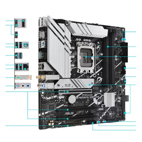 PRIME B760M A WIFI D4MotherboardsASUS Argentina