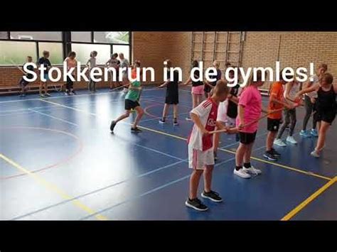 Stokkenrun In De Gymles De Spelles Youtube Sport Gym