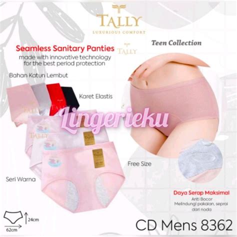 Jual Tally Cd Celana Dalam Wanita Haid Menstruasi Sanitary