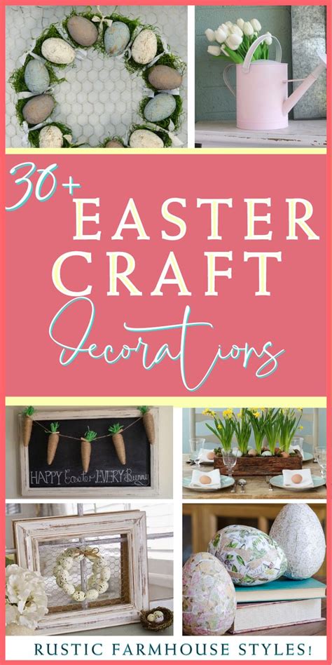 Rustic Farmhouse Easter Diy Decorations You Need To Try In