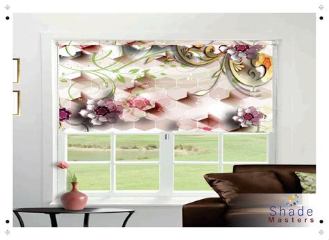 3d Customized Printed Roller Blinds At Rs 130square Feet प्रिंटेड