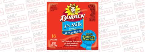 Borden Cheese Slices recall - Daily Recall