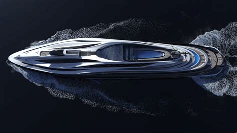 Luxury Electric Yacht Concept Is Shaped Like A Swan