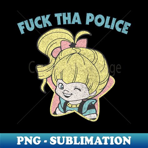 Fuck Tha Police 90s Style Meme Design PNG Transparent Di Inspire Uplift
