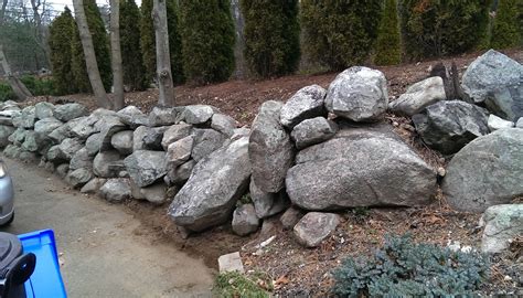 hard landscape - How should I re-stack a dry stone wall? - Gardening & Landscaping Stack Exchange