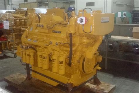 Used Fully Rebuilt Marine Caterpillar Propulsion Aux Engines