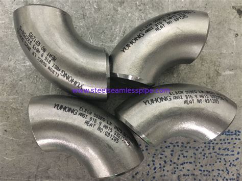 ASTM A815 WP31803 WPS32750 WPS32760 Duplex Steel Butt Weld Fitting