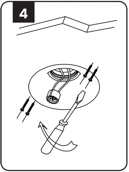 V-TAC VT-859 Fitting Round White Instruction Manual