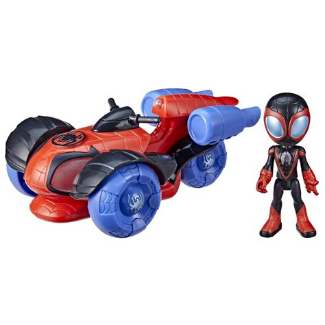 Buy Marvel Hasbro Spidey And His Amazing Friends Glow Tech Techno Racer