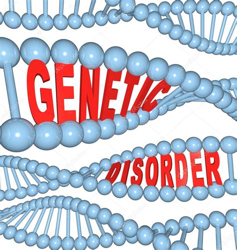 Genetic Disorder - Mutation in DNA Causes Disease — Stock Photo ...