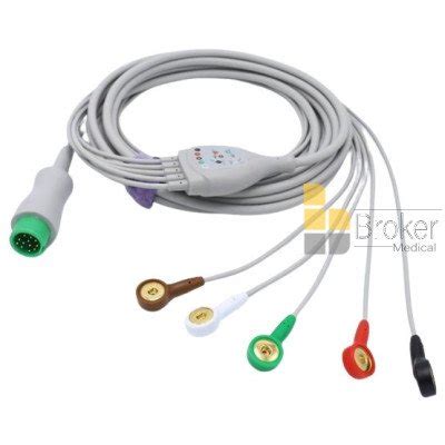 Cable Ecg Derivaciones Compatible Mindray Y Datascope