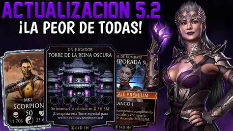 TODO lo que llego en la ACTUALIZACIÓN 5 2 de MK Mobile LA PEOR DE