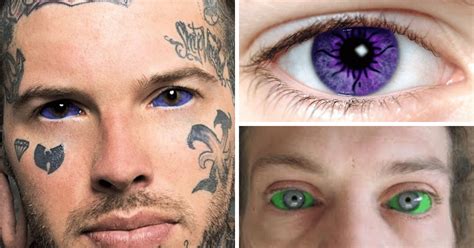 Tatuagem Feminina Nos Olhos