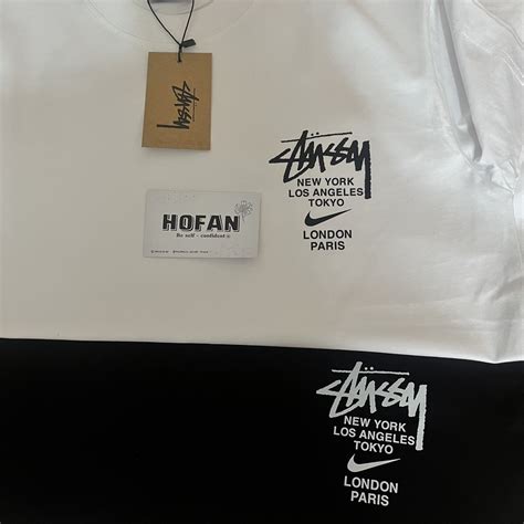 áo thun unisex trơn nam nữ STUSSY cotton form rộng oversize nhiều màu