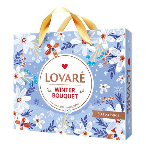 Zestaw Herbat Na Prezent Lovare Winter Bouquet Smak W Kopert