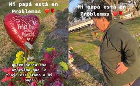 Visita La Tumba De Su Esposo Y Encuentra Globo De San Valent N Video