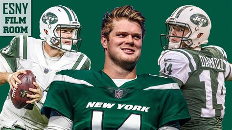 New York Jets Sam Darnold S Uncanny Outside The Pocket Skills Film