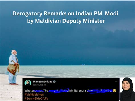 Derogatory Remarks On Pm Modi Spark Ministers