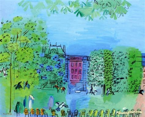 Avenue Du Bois De Boulogne Artwork By Raoul Dufy Oil Painting And Art Prints On Canvas For Sale