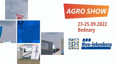 THYE LOKENBERG na AGRO SHOW Bednary 2022 ruszta dla bydła i trzody