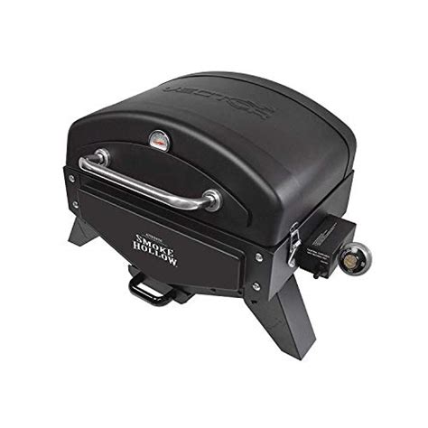 Smoke Hollow Vt280b1 Vector Series Portable Table Top Propane Gas Grill With Warming Rack 367