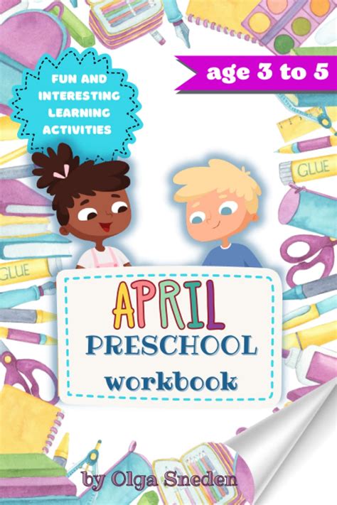 Mua Sách April Workbook For Preschoolers Age 3 5 Fun And Easy