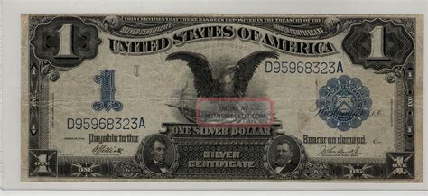 1899 Silver Certificate One Silver Dollar