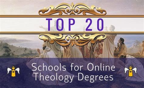 Top 20 Schools for Online Theology Degree Programs