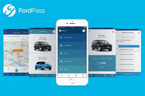 Ford Pass Ios And Android At Vml 2016 Mobile App Design