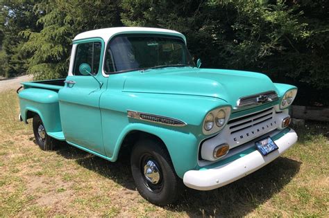 1959 Chevrolet Apache 3100 Stepside Pickup For Sale On Bat Auctions