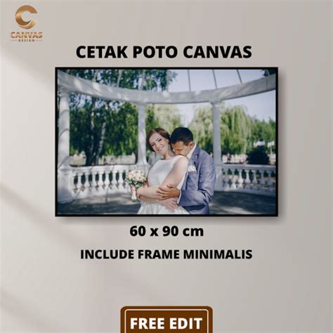 Jual Cetak Foto Kanvas Jumbo X R Canvas Photo Print Dan