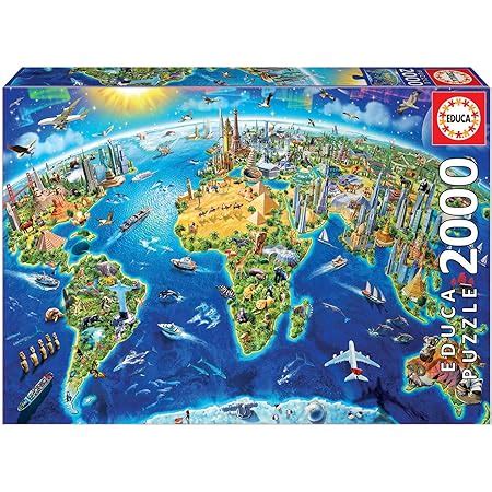 Ravensburger Puzzle 16698 Wunder der Welt 2000 Teile Puzzle für