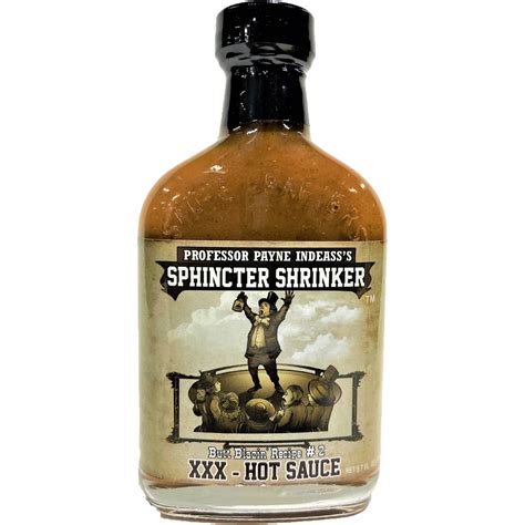 Professor Payne Indeasss Anal Angst Hot Sauce Sauce Crafters Inc