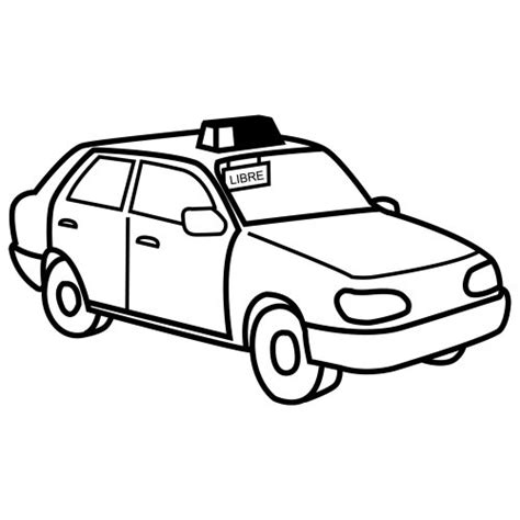 Taxi Clipart Black And White | Free download on ClipArtMag