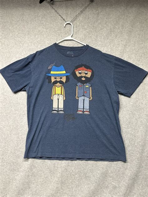 Cheech and Chong Cartoon Characters 2014 Blue Vintage… - Gem