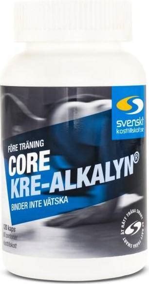 Svenskt Kosttillskott Core Kre Alkalyn St Pris