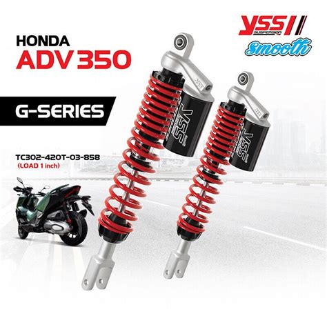 Yss Rear Gas Shock Suspension Mm Adjustable G Series Honda Adv