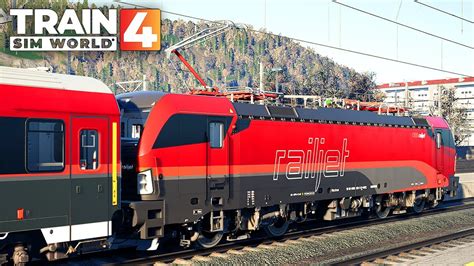 Train Sim World Operating Railjet Intercity Bludenz Bregenz