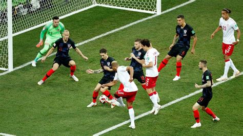 Fifa World Cup 2018 Croatia Vs Denmark As It Happened In The Round Of