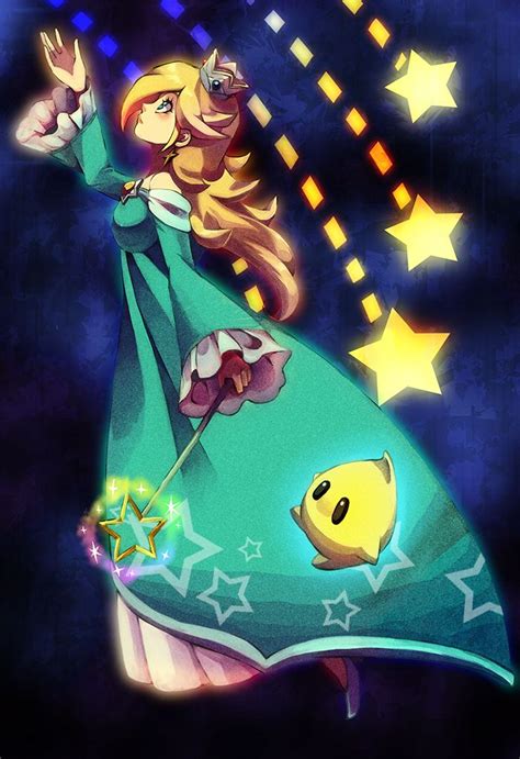 Rosalina And Luma Pixiv Super Mario Princess Nintendo Princess Mario Nintendo Nintendo Art