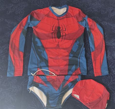 Conjunto Blusa Térmica Proteção Solar e Sunga Homem Aranha Roupa