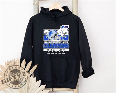 Victory Ahead Detroit Lions 2023 North Division Champions Shirt