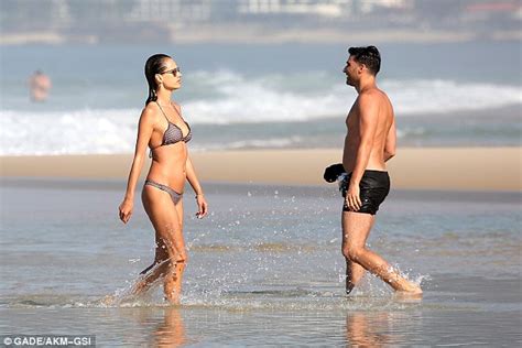 Alessandra Ambrosio Shows Off Her Figure In Bikini In Rio De Janeiro Daily Mail Online