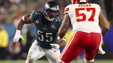 Brandon Graham Chiefs O Line Blessed To Face Eagles On Slippery Turf