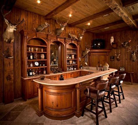 You D Never Leave The House If You Had These Manly Home Bars Photos