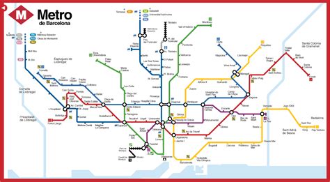 Metro Map Pictures: The Barcelona Metro Map images