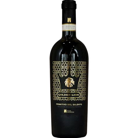 Golden Lion Primitivo del Salento 2015 Bán rượu vang ngoại nhập khẩu