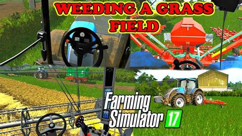 Farming Simulator Weeding A Grass Field On Kendle Farm K Fps